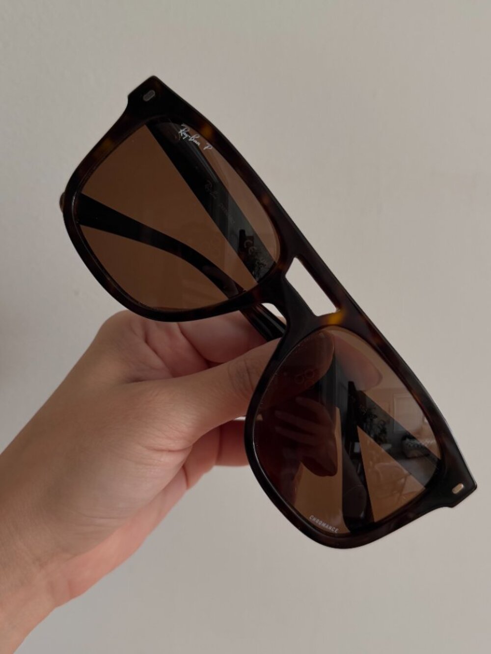 Men's Ray-Ban RB2213CH Chromance Sunglasses - Picture 4 of 7